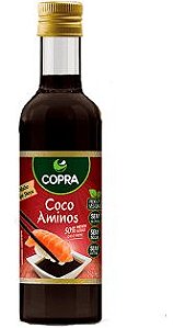 Molho tipo shoyu Copra coco aminos 250 ml