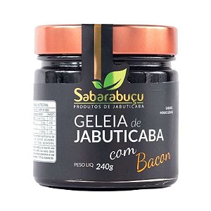 Geleia de jabuticaba com bacon Sabarabuçu 240g