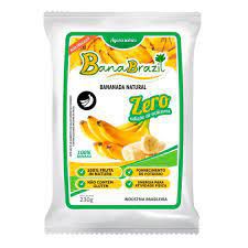 Bananada natural zero açúcar 230g BananaBrasil