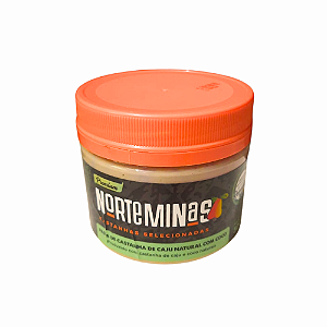 Pasta de castanha de caju natural c/coco 300g