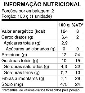 Hambúrguer  surreal vegano bife Veggie Roots 360g