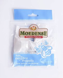 Bala de gengibre sem açúcar Moedense PC
