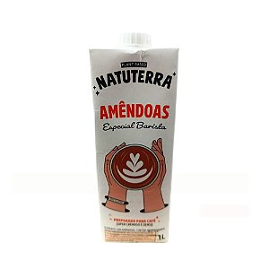 Leite de Amendoas Barista Natuterra 1 Litro