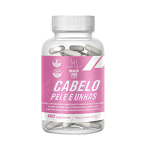 Cabelo pele e unhas 60 cápsulas Health Labs
