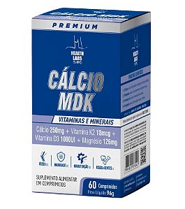 Cálcio MDK 60 Comprimidos Health Labs