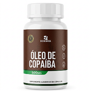 Óleo de copaíba 60 Caps 500mg Bio do Brasil