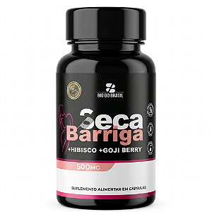 Seca barriga + Hibisco + Goji Berry 60Caps 500mg Bio do Brasil