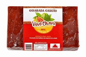 Goiabada cascão em barra 250g Vovó Olavo