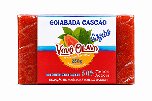 Goiabada cascão em barra light 250g Vovó Olavo