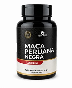 Maca peruana negra 120 caps 1g Bio do Brasil