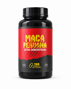 Maca peruana extra concentrada 120 caps 1g Bio do Brasil