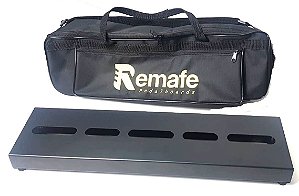 Pedalboard 15x60cm com elétrica + Softbag