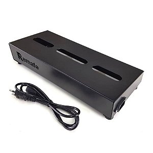 Pedalboard 15x35cm com elétrica