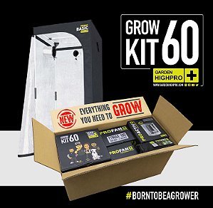 Kit Completo de Cultivo Indoor Grow Kit 60 Garden HighPro LED 60W