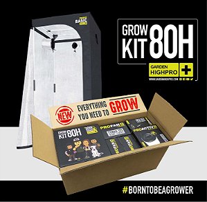 Kit Completo de Cultivo Indoor Grow Kit 80H Garden HighPro LED 150W