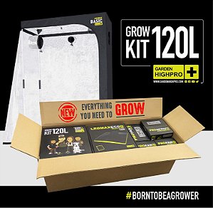 Kit Completo de Cultivo Indoor Grow Kit 120L Garden HighPro LED 300W
