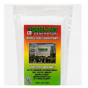 The Green Pad CO2 Generator – 5 Pads + 2 Hangers