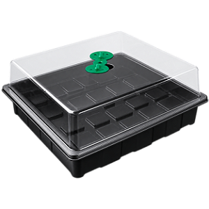 Mini Estufa de Germinação e Propagação com Domo e Ventilação