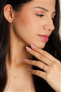 ANEL SOLITÁRIO DIAMANTES DE 3 PONTOS OURO 18K. OBS. NUMERAÇÃO DISPONÍVEL ATÉ 24.