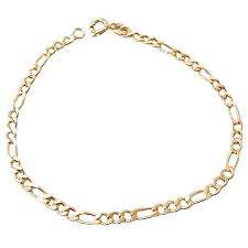 PULSEIRA INFANTIL GROUMET  3 X 1 COM 14CM DE COMPRIMENTO OURO 18K.