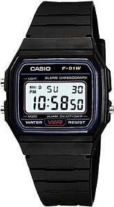 RELÓGIO CASIO F-91W-1DG-SC.