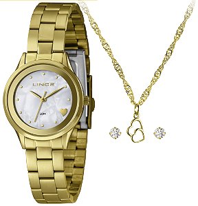 RELÓGIO LINCE CAIXA PULSEIRA METAL COMUM LRGH231L30 B1KX.
