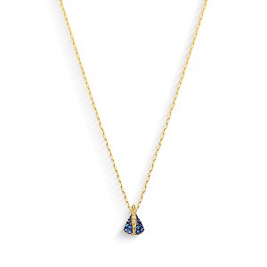 GARGANTILHA CARTIER NOSSA SENHORA APARECIDA COM 45CM OURO 18K.