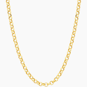 CORRENTE ELOS PORTUGUESES OCA 45CM DE COMPRIMENTO OURO 18K.