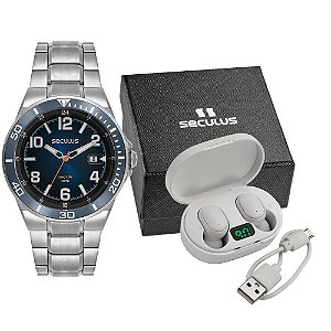 RELÓGIO SECULUS 77242G0SVNA1K
