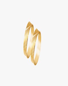 ALIANÇA DIAMANTADA FILETE 3MM OURO 18K. (POR ENCOMENDA) (CADA)
