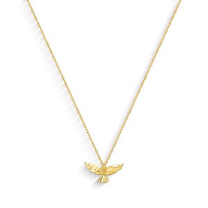 GARGANTILHA ESPÍRITO SANTO OURO 18K.