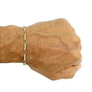 Pulseira Cartier 21cm Ouro 18k.