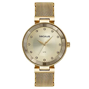 Relógio Seculus 77192LPSVDS1. Outilet.