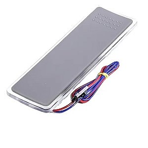W10290362 - Acionador Dispenser Gelo E Água Brs62/70 Brastemp cinza