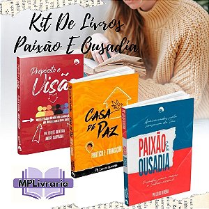Kit De Livros Paixão E Ousadia
