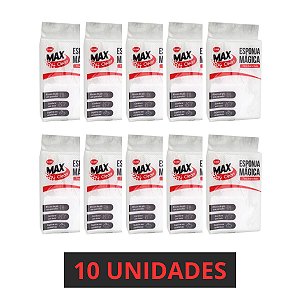 KIT 10 ESPONJAS MÁGICA MAX CLEAN MELAMINA TIRA MANCHA LIMPA