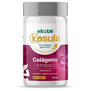 K´psula Colágeno Hidrolisado + Vitamina C 100 cáps - Ekobé