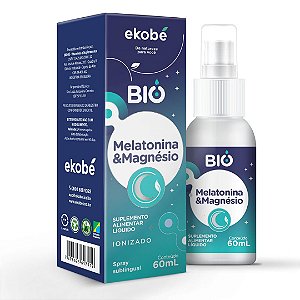 Melatonina & Magnésio Ionizado 60ml - Ekobé