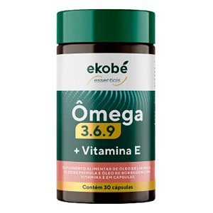 Ômega 3/6/9 + Vitamina E com 30 cáps - Ekobé