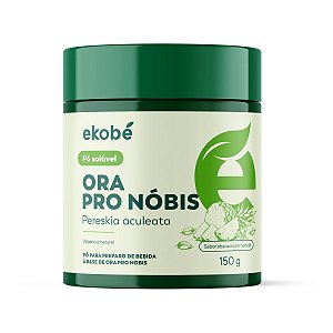 Ora Pro Nóbis em Pó Ekobé Vegano Abacaxi com Hortelã 150g