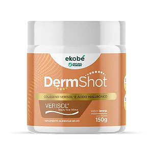 Colágeno Verisol e Hialurônico Derm Shot Ekobé Laranja 150g