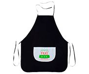 05 UNID AVENTAL MICROFIBRA PRETO - 4X0