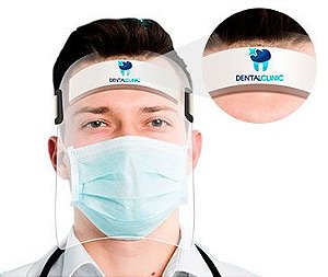 25 UNID MASCARAS DE PREVENCAO PERSONALIZADAS PROTETOR FACIAL FACE SHIELD