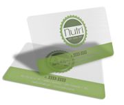 500UNID CARTOES DE VISITA PVC 0,30MM TRANSLUCIDO - 4X0