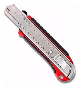 Estilete Emborrachado REFORÇADO 25MM - MTX