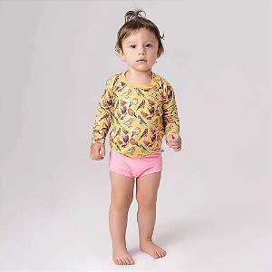 Camiseta Baby Com Proteção Uv - Uv Line