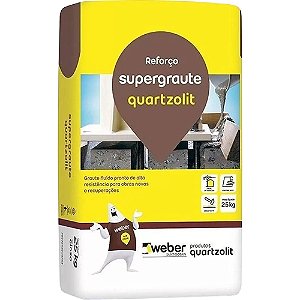 Graute 25kg Supergraute Quartzolit