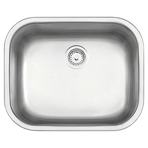 Cuba de embutir sobrepor em aço inox retangular 50x40cm Aria Maxi 50 BS 94025107 Tramontina