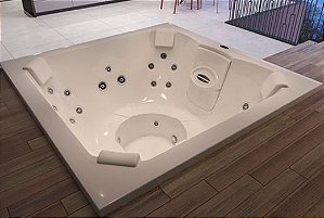 Spa Com Hidromassagem  Aquecedor 89x180x180 J185 Jacuzzi