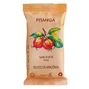 Kit 100 Sabonetes 15g Pitanga Naturys Hotel, Pousada, Hospital